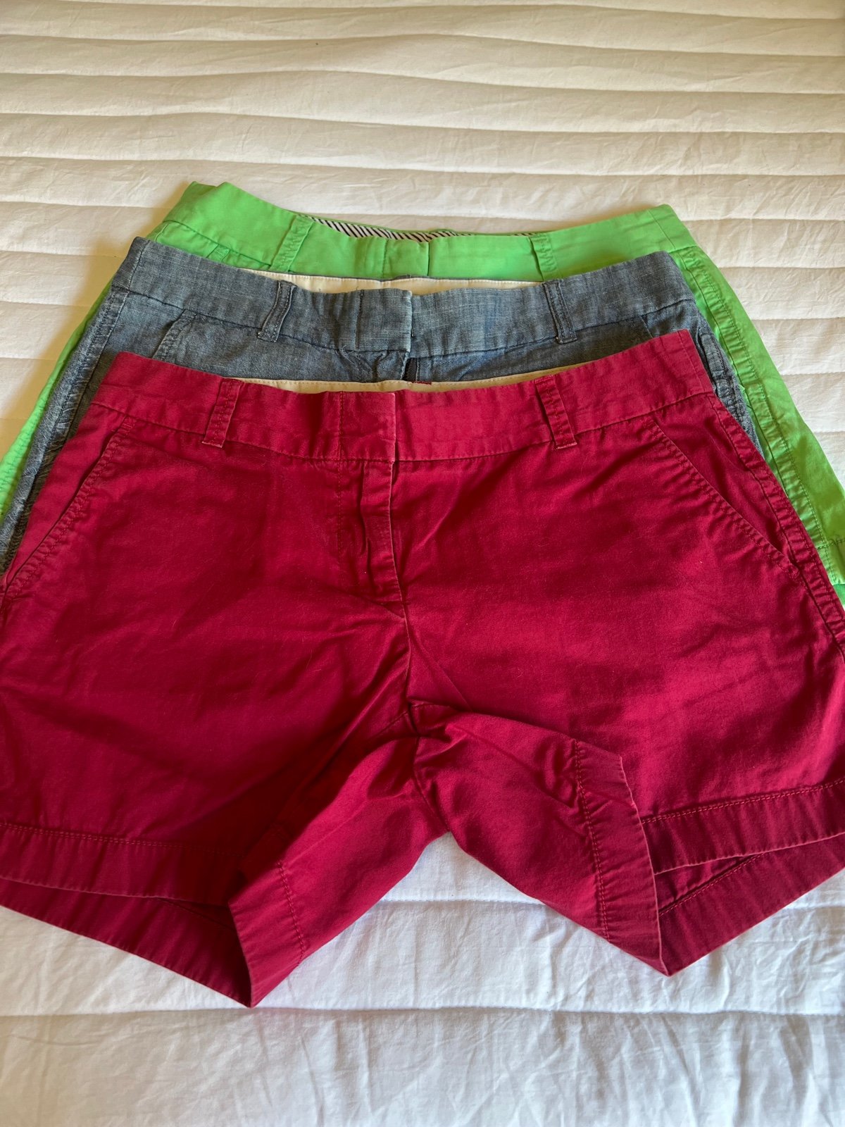 J Crew- size 4 shorts bundle