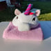 2019 Jojo Siwa Nickelodeon 3D Plush Unicorn Hooded Towel Blanket Throw