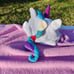 2019 Jojo Siwa Nickelodeon 3D Plush Unicorn Hooded Towel Blanket Throw