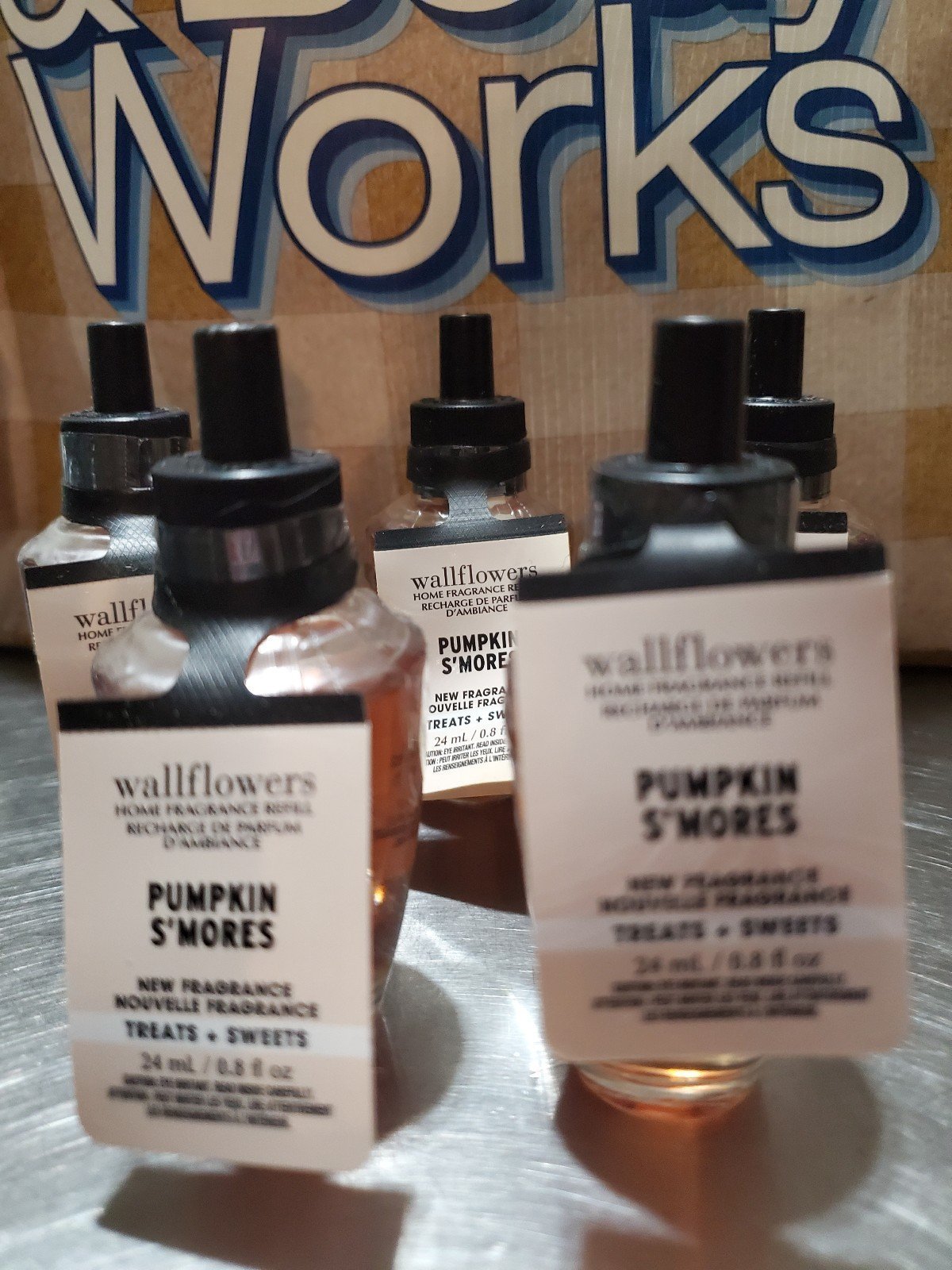 Bath and Body Works Pumpkin S'mores Wallflower refill