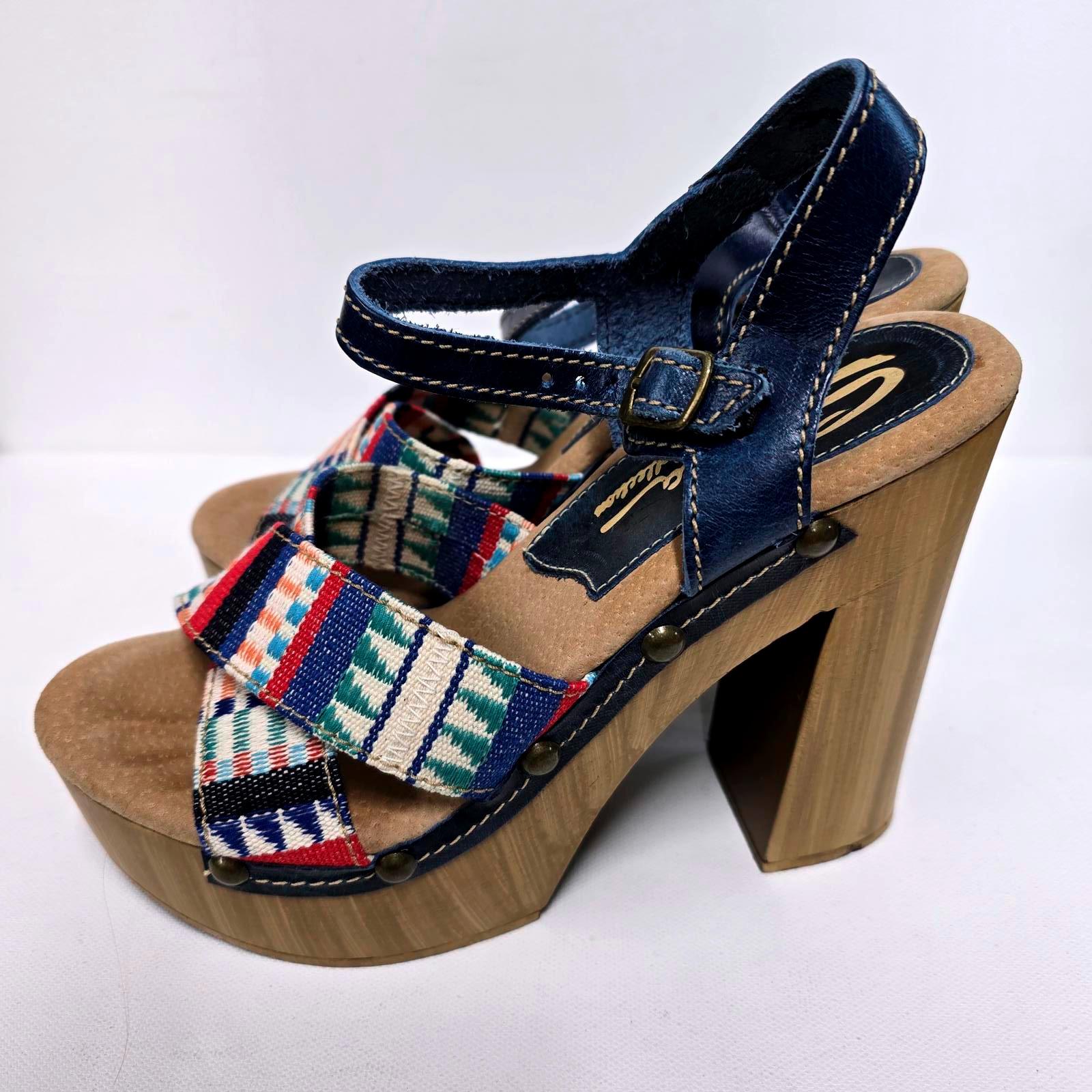 Sbicca Abriana Vintage Collection Platform Heel Sandal Platforms High Heels 38