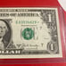 1 Dollar Bill Star Note G03934629