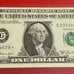 1 Dollar Bill Star Note G03934629