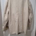 Insomnia 50% Wool Coat Jacket Beige Brown Outwear Men's Size 4XL Medium Length