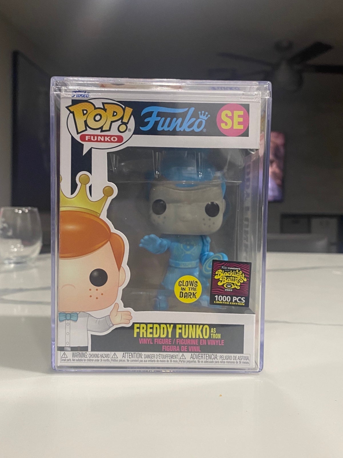 Freddy Funko as tron gitd limited 1000p