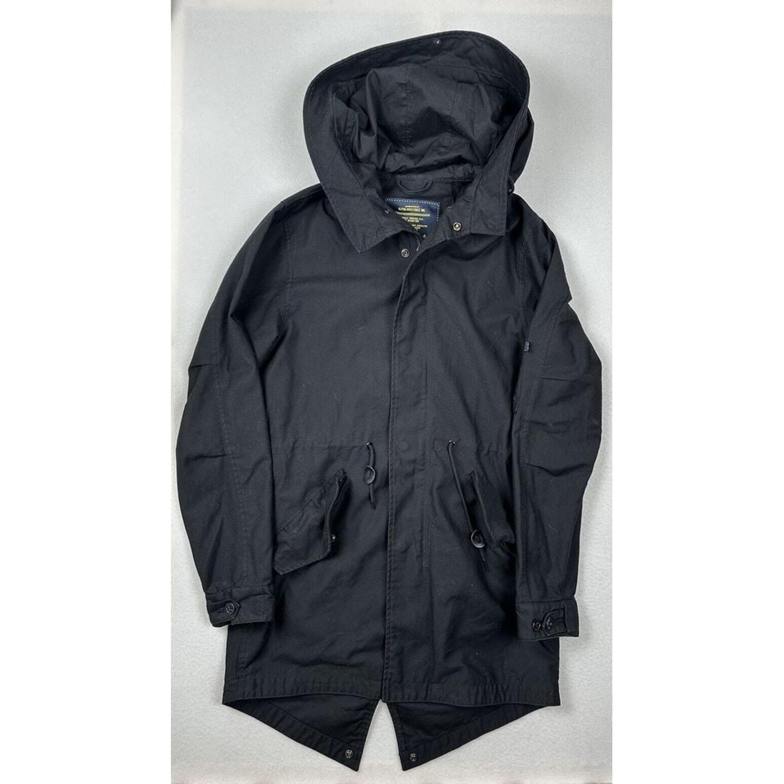 Alpha Industries M-59 Fishtail Parka jacket Size Small