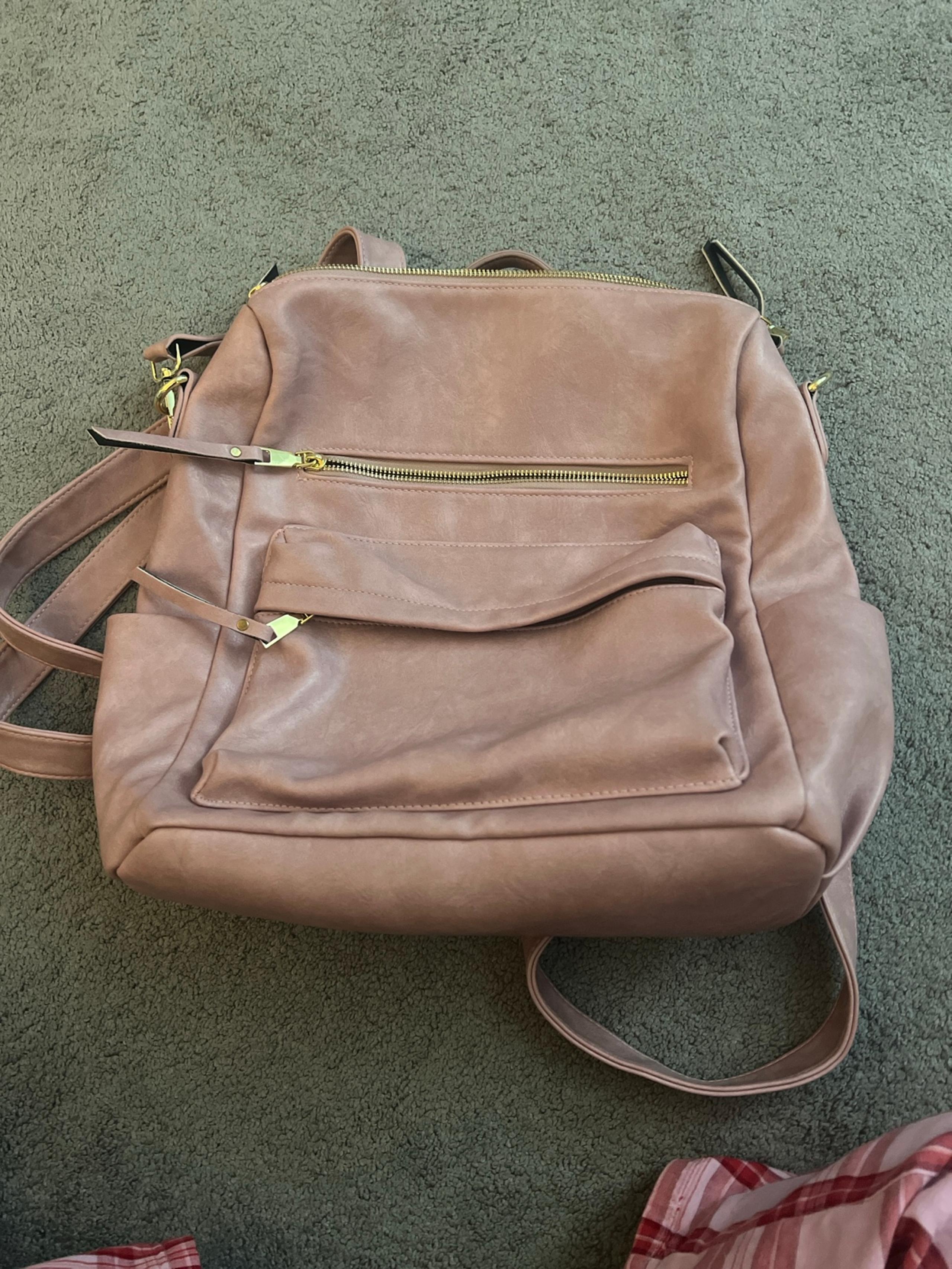 Backpack Purse Pink