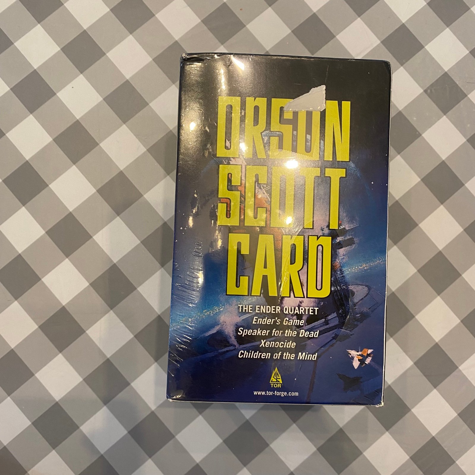 Autographed Orson Scott Card The Enders Quartet Box Set Softcover New