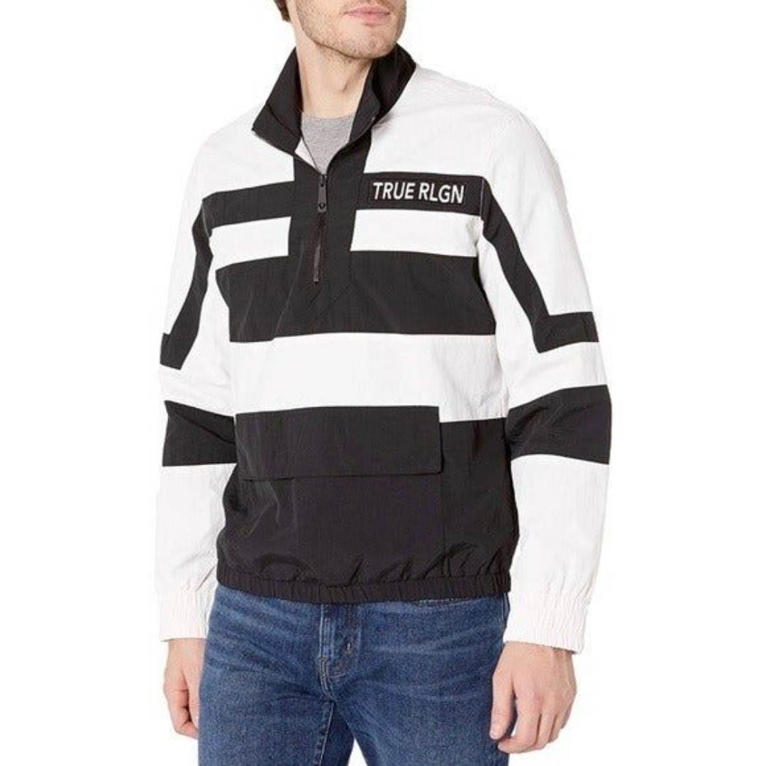 True Religion Colorblock Windbreaker L