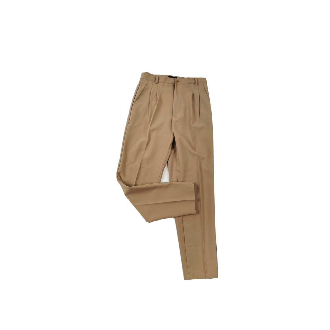 Deadstock 90s Womens 12 High Rise Tapered Leg Pleated Trouser Pants