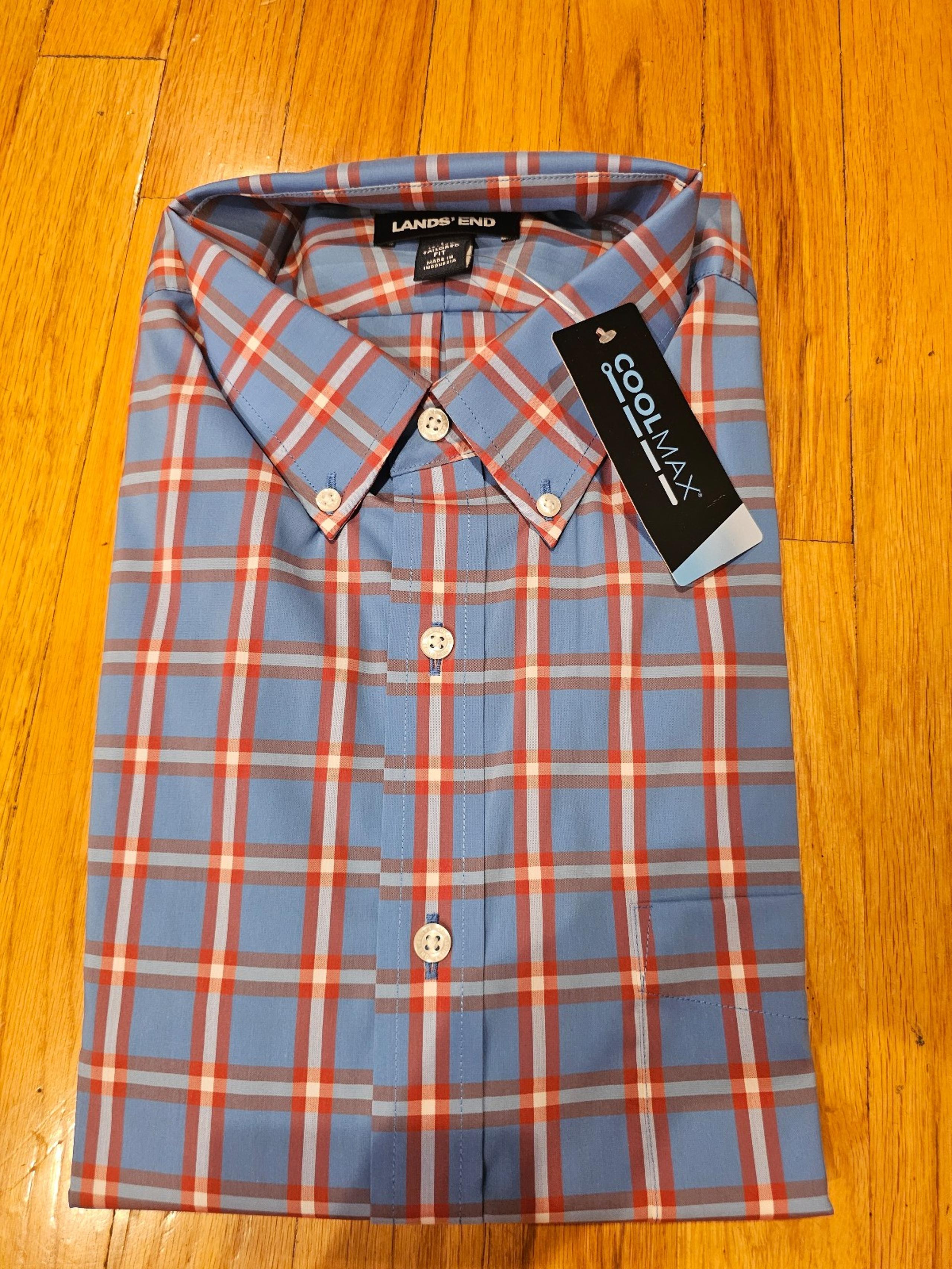 NWT Lands' End Men's Shirt