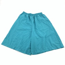 Vintage 1980s Lighthouse Point Pull On Elastic Waist Shorts Medium Blue Modest
