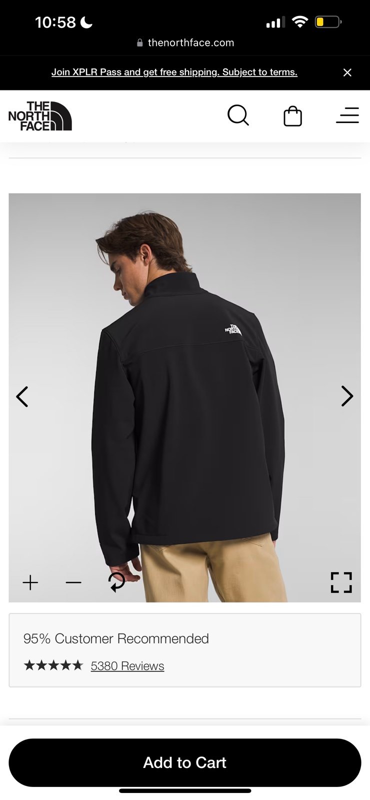 NWT The North Face Men’s Apex Bionic 3 Jacket XL