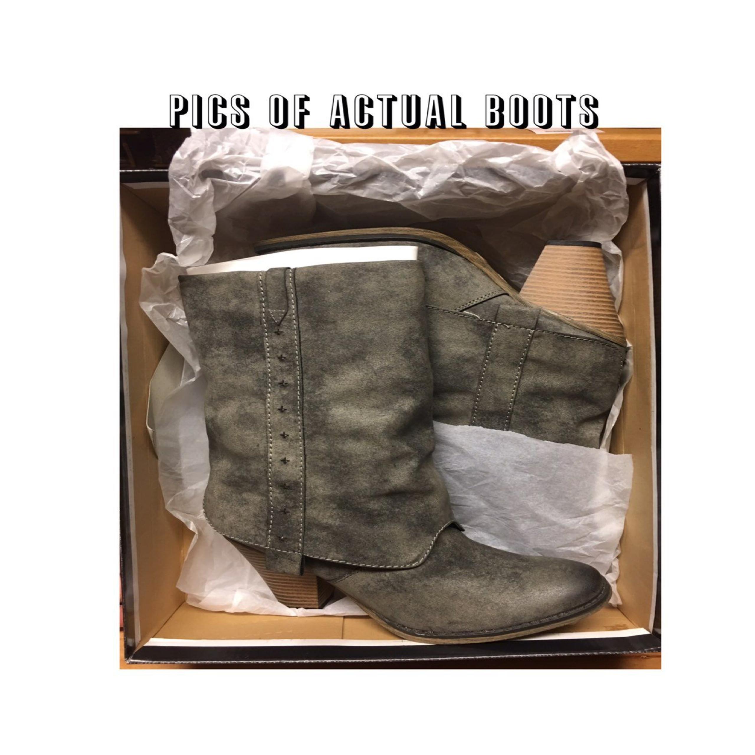 Nib/MIA/Mid calf Boots/Jeri/7.5M/Grey