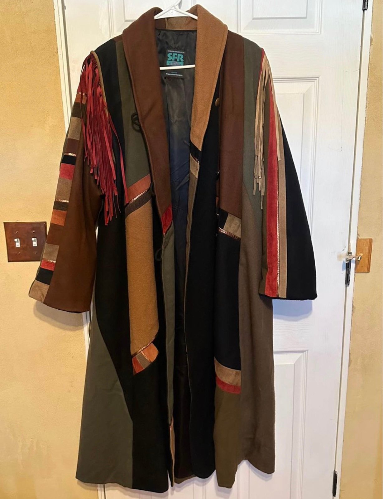 Vintage Sz Small Santa Fe Recreations Denver Southwestern Coat