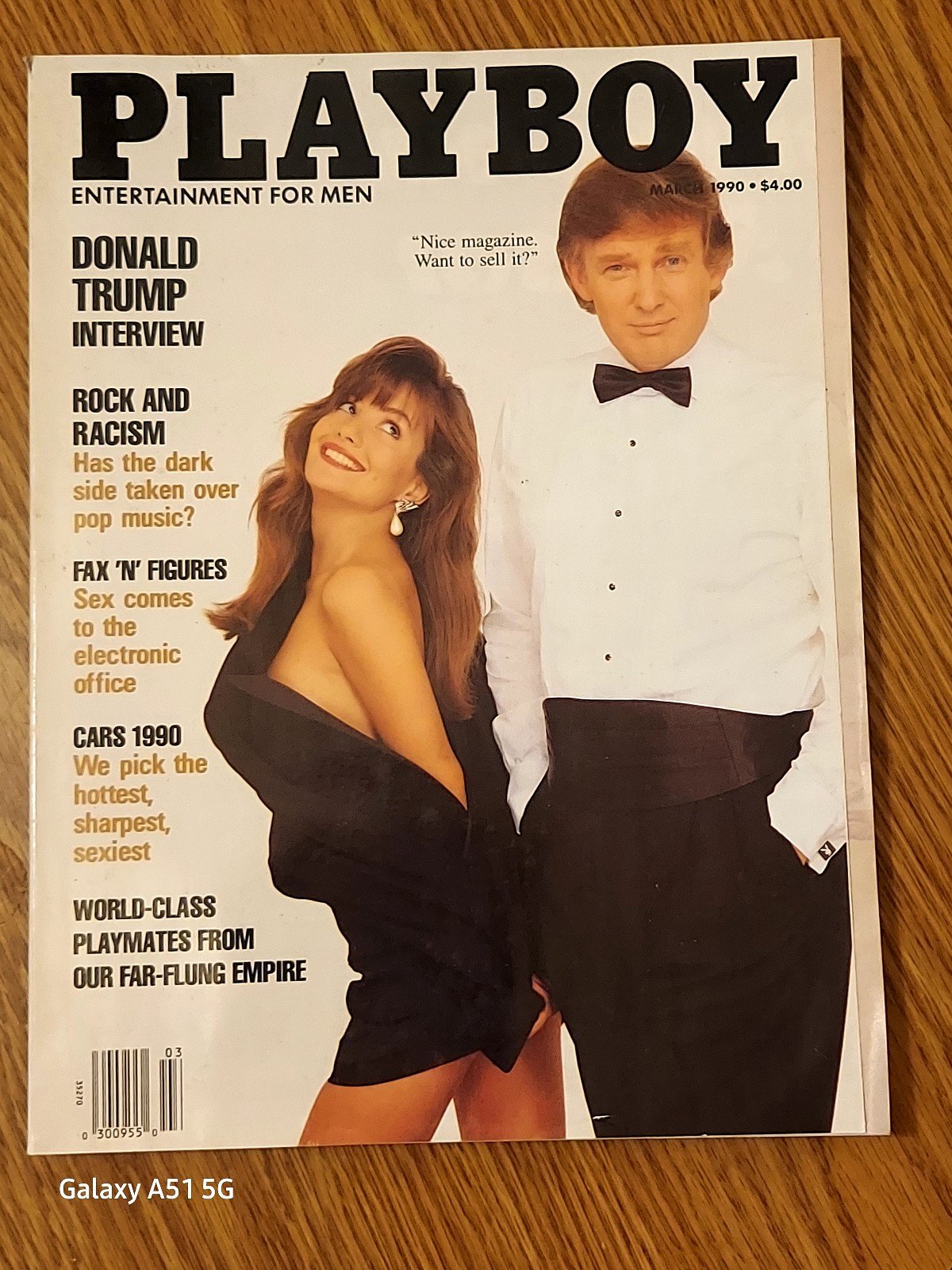 Playboy magazine March 1990 The Trump Interview