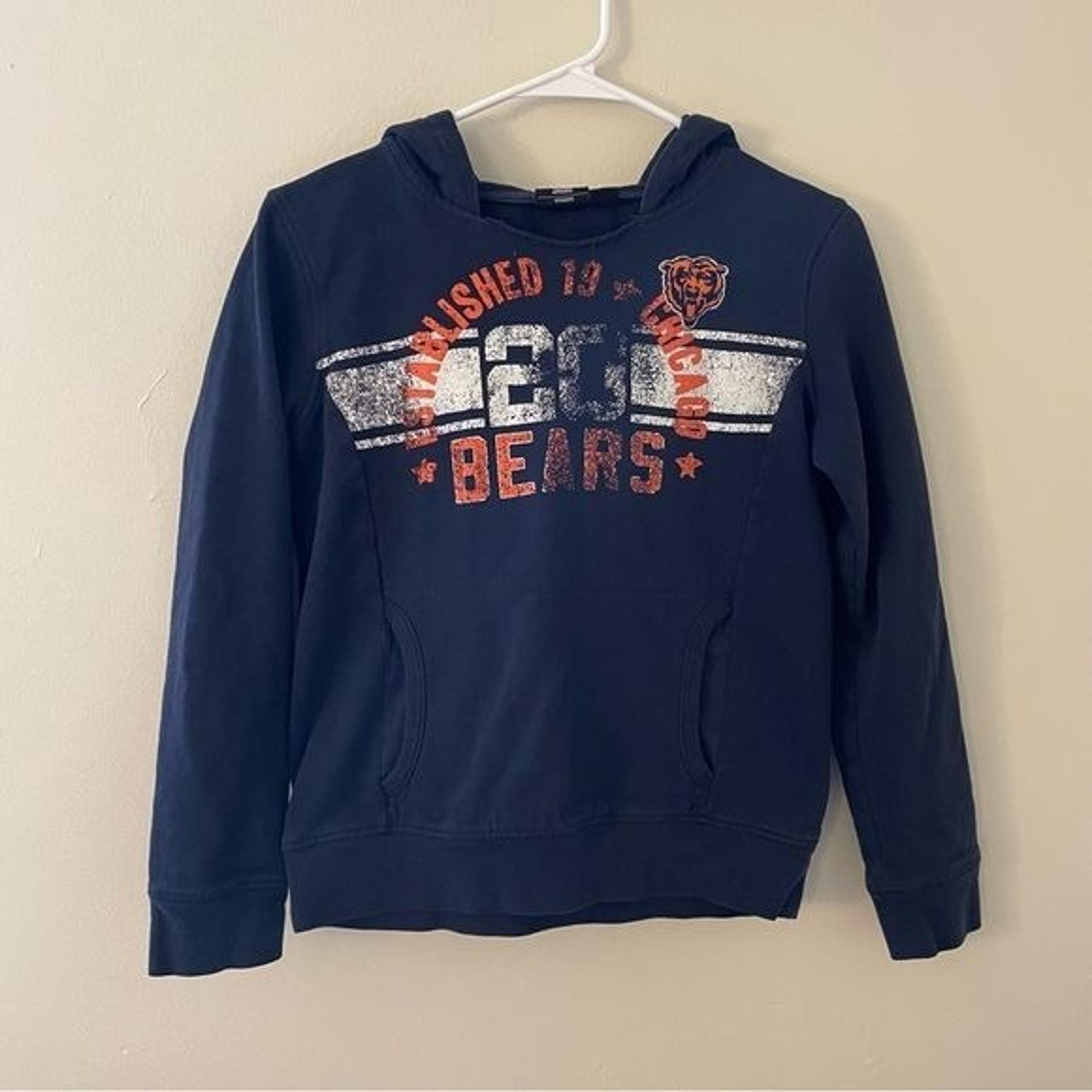 Chicago Bears NFL team apparel hooded sweater women’s casual comfortable sports