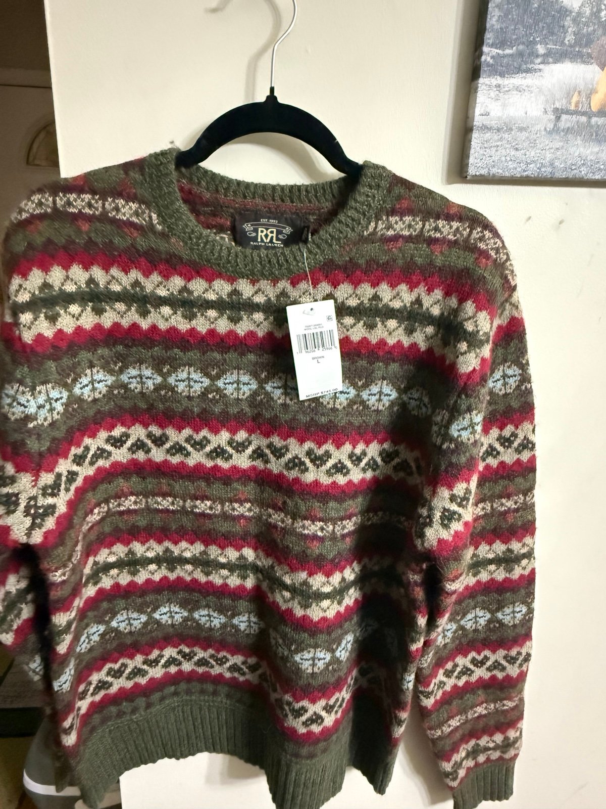 Ralph Lauren Men’s Wool Sweater