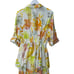 L*Space 2 Piece Pacifica Tunic & Mia Beach Cover-Up Leaf Print Women's Small NWT