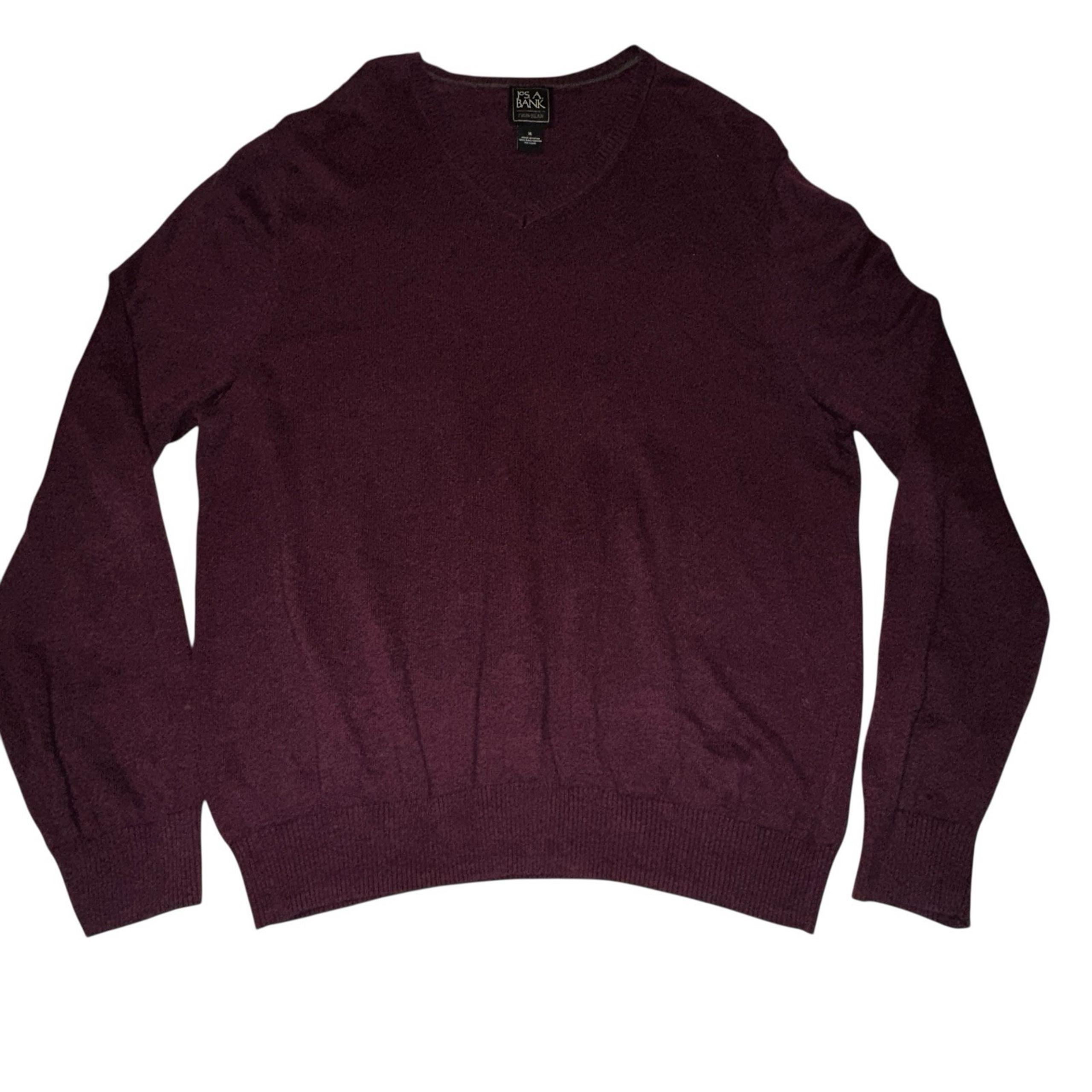Jos A Bank Travelers Collection 100% Pima Cotton Sweater Mens Size XL