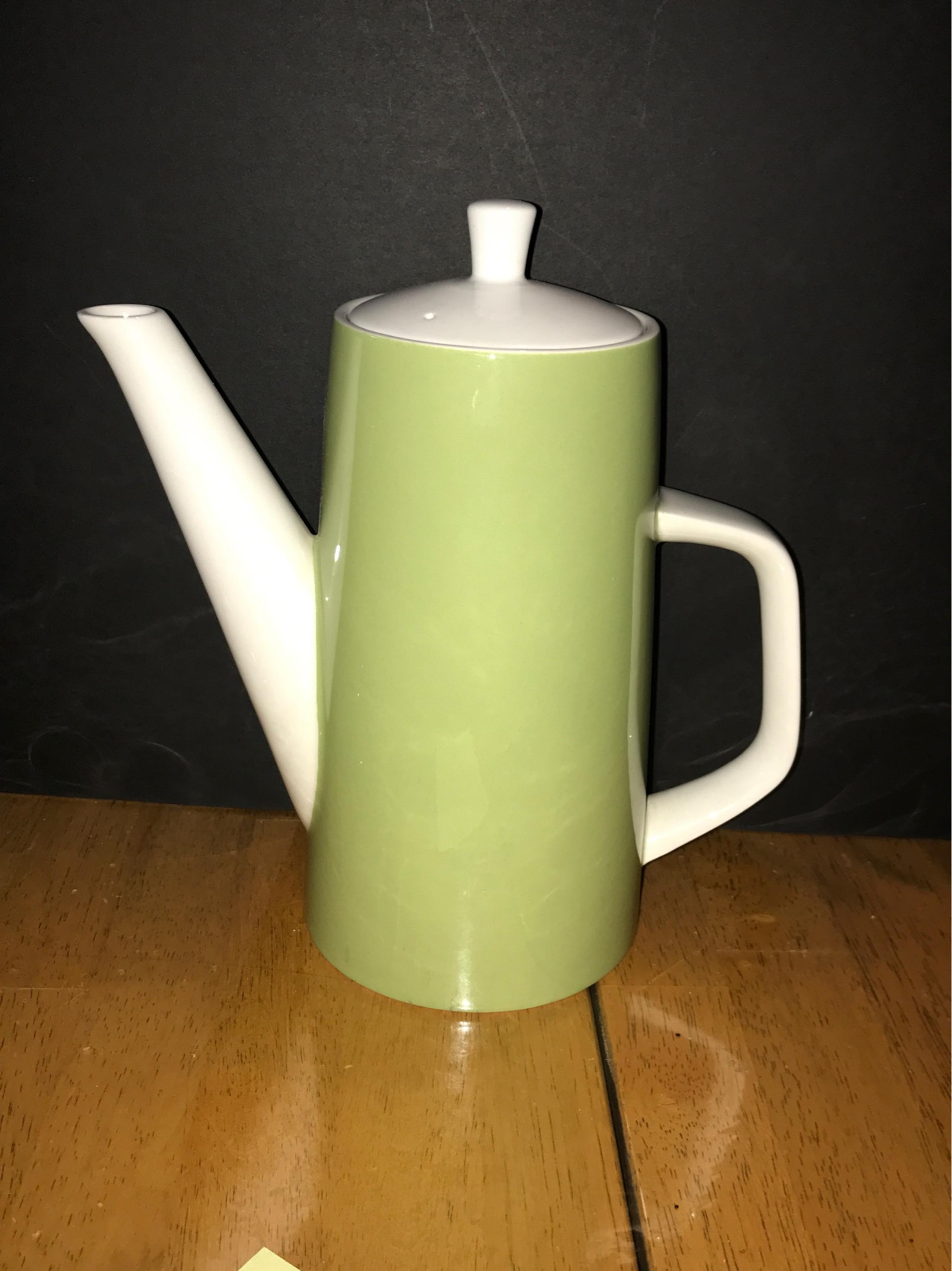 Vintage Mid-Crntury Mikasa Cera-Stone Ware Coffee/Tea Pot; Japan