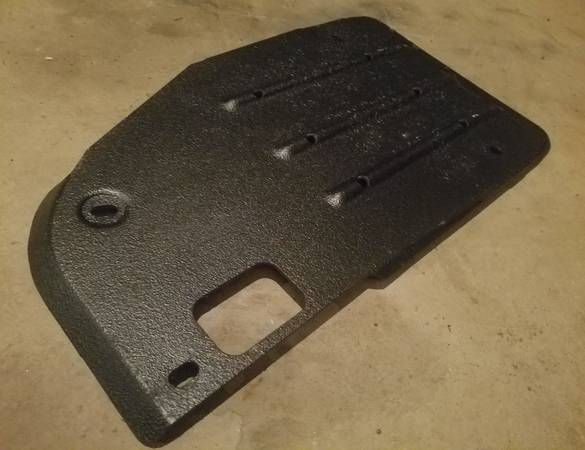 Dodge Ram (metal) transfer case skid pan