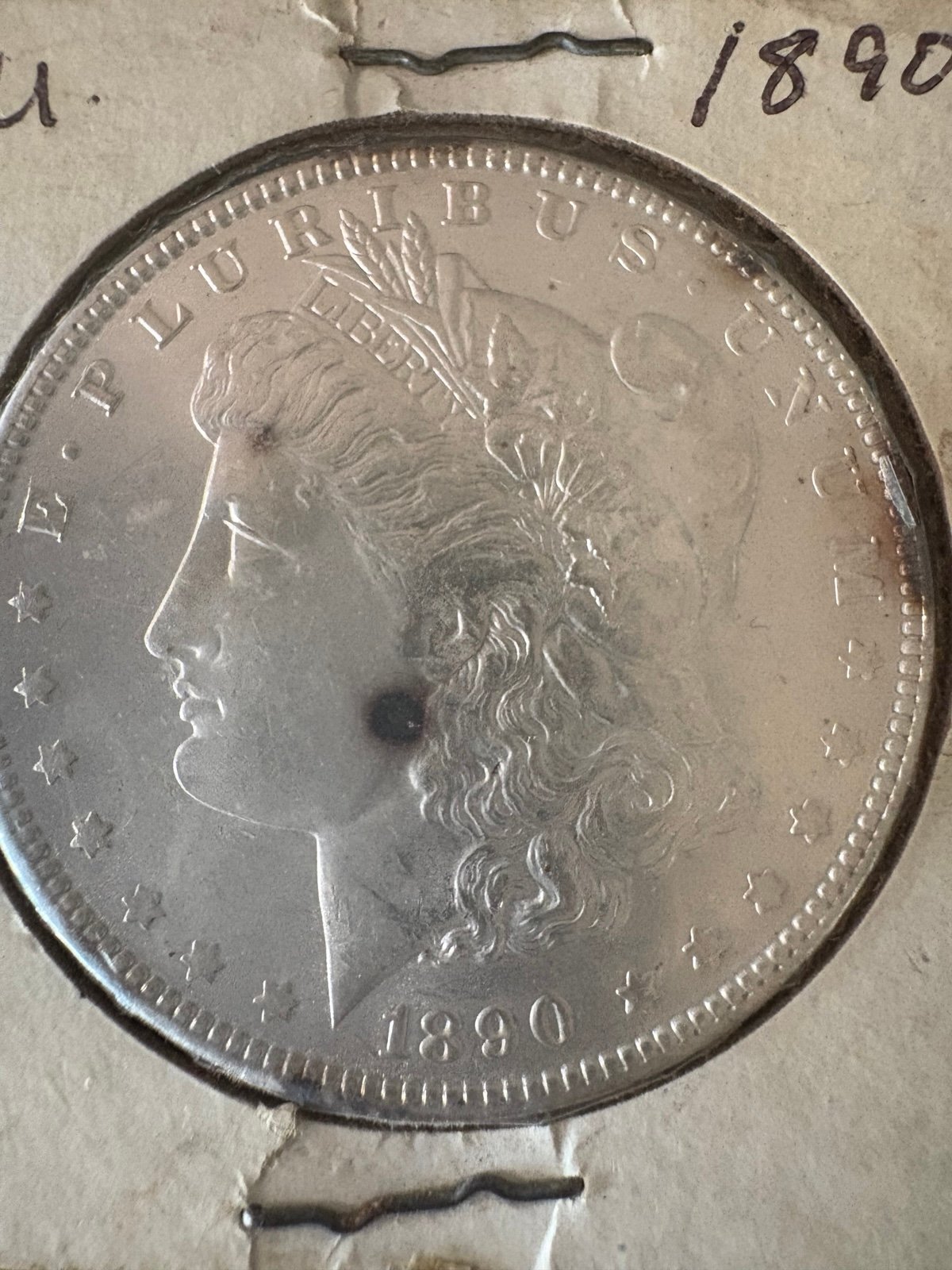1890 Morgan Silver Dollar