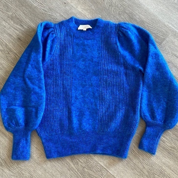 Sézane Patti Sweater in Bright Blue