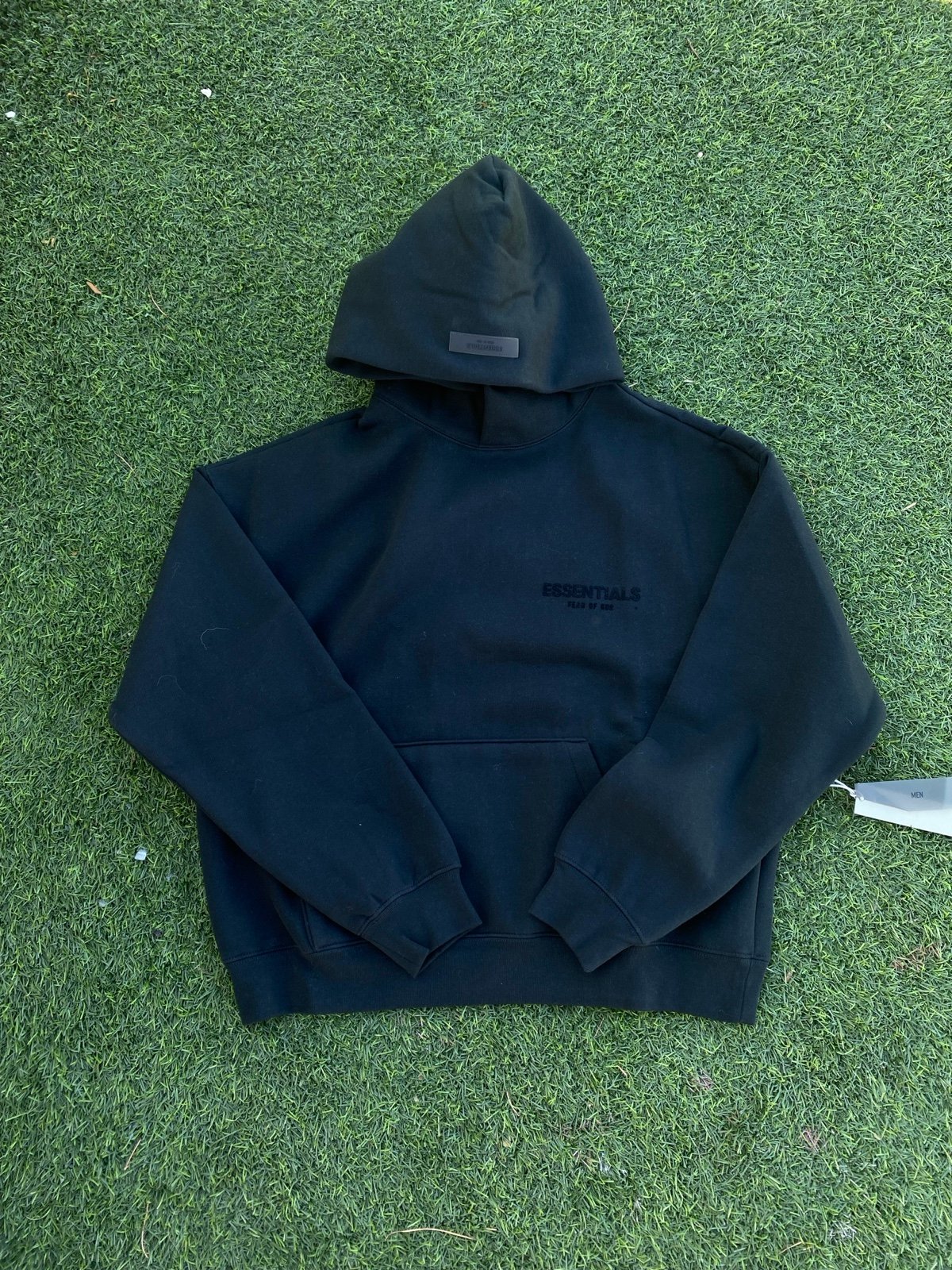 Essential Hoodie (Black) AUTHENTIC