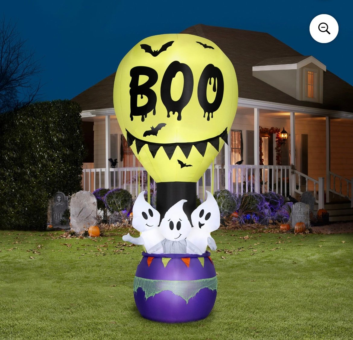10 ft tall Jack o' Lantern Happy Halloween Balloon
