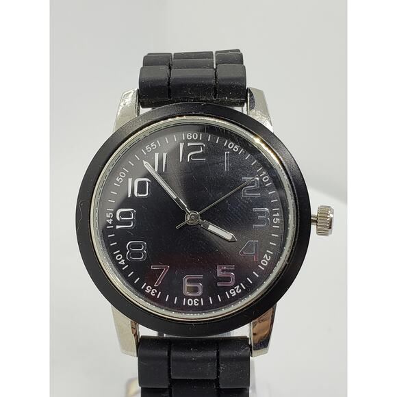 Men's watch FMDKF160 IF101 Black face with silver and white accents