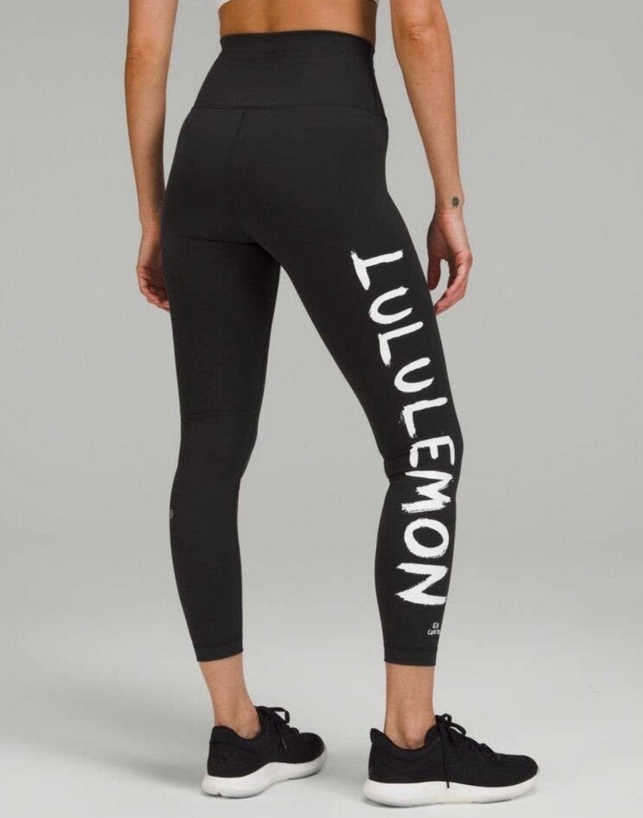 LUlulemon X Ed Curtis Wunder Under leggings, 8