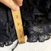 Kobi Halperin Dress Sz M Black Lace Overlay Witchy Whimsygoth Dark Fairy
