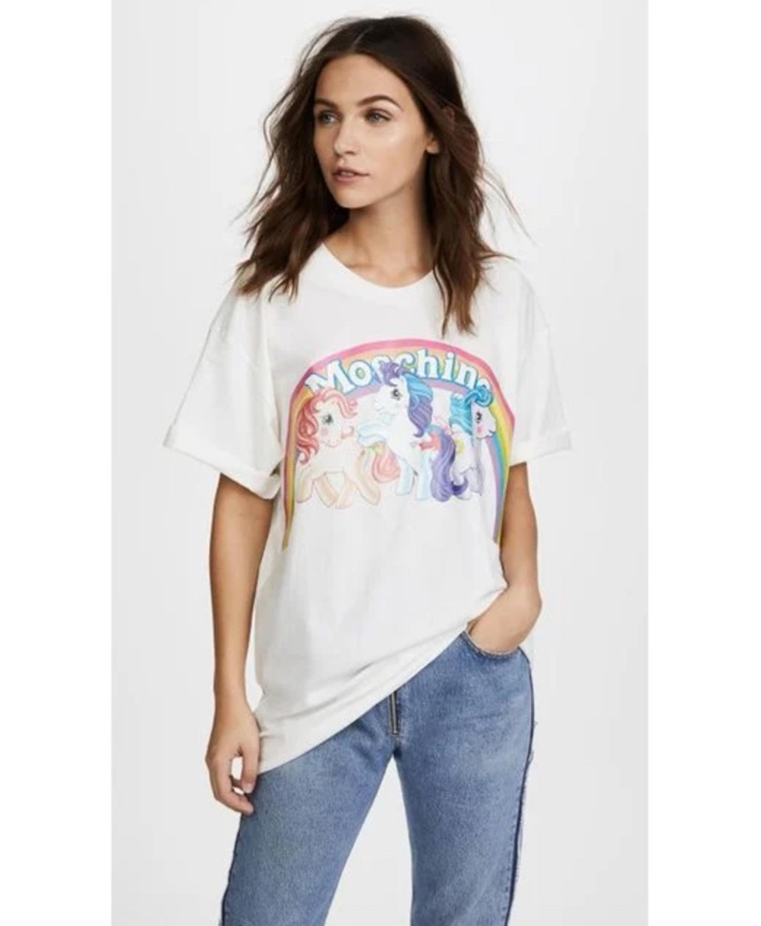 Moschino Couture My Little Pony Graphic T-Shirt Size S