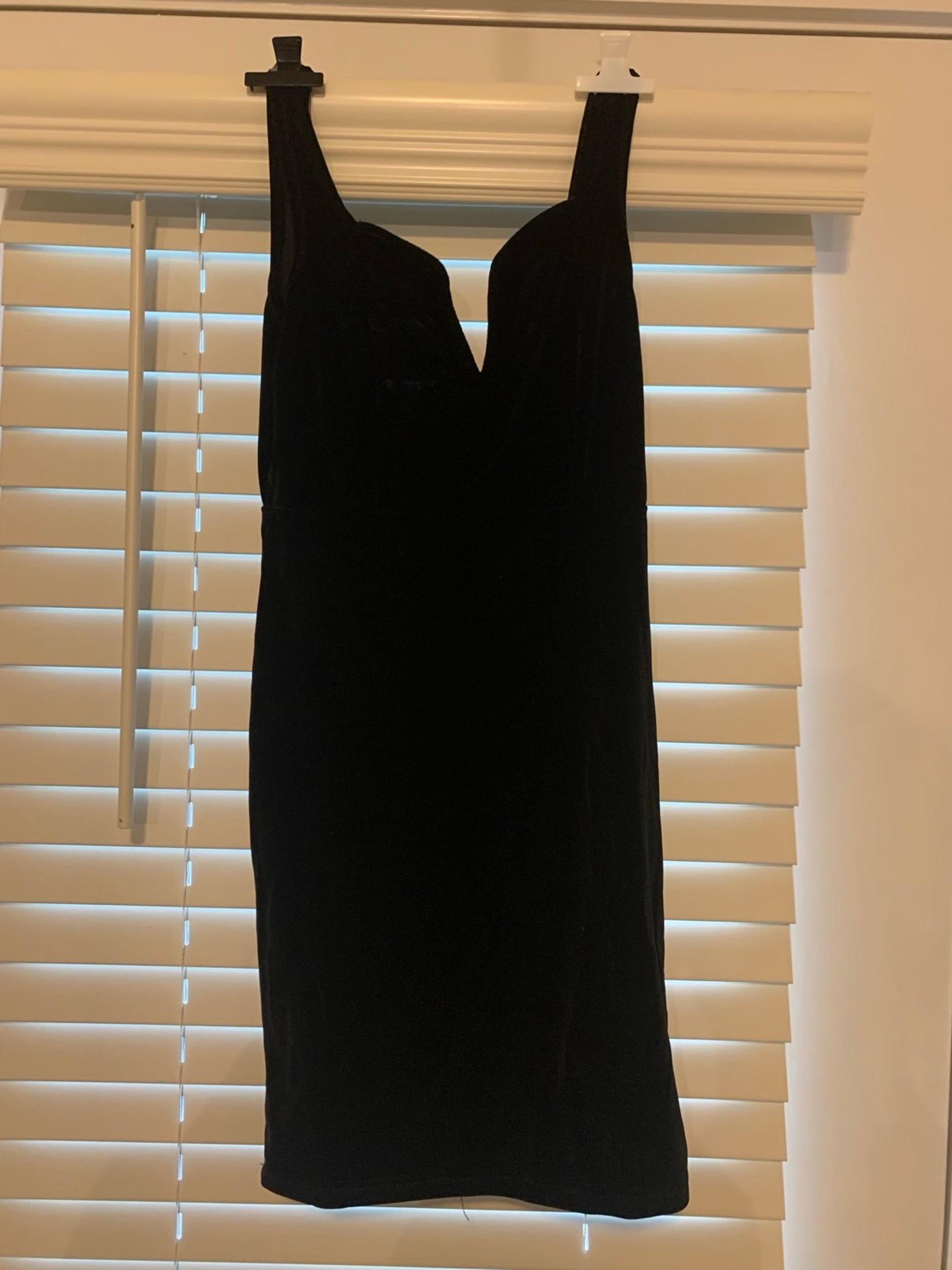 Black soft dress