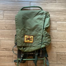 Vintage Boy Scout Trail Hiking Camping Backpack Aluminum Frame 50 Miler Afoot