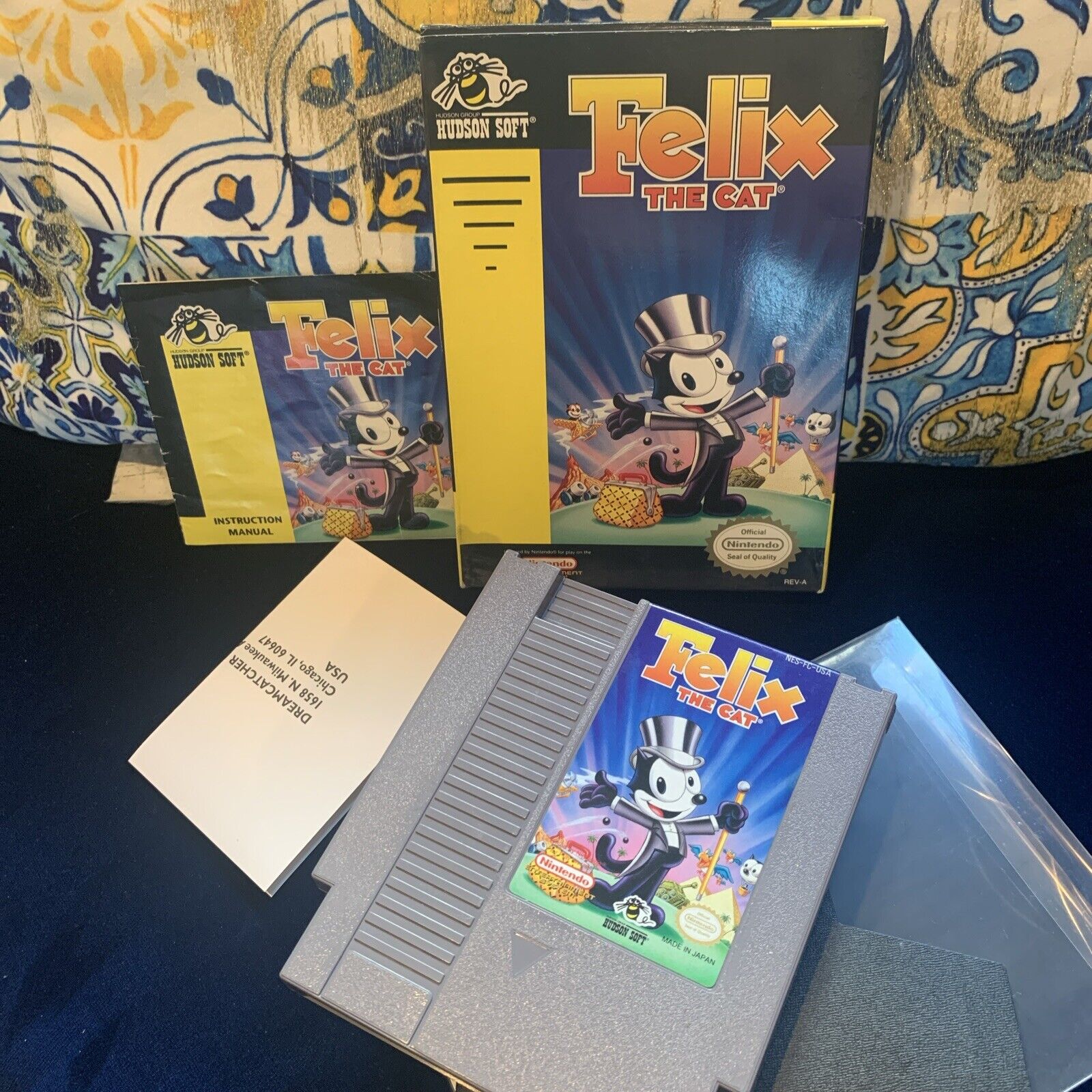 Felix the Cat (Nintendo Entertainment System, 1992) Complete