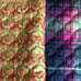 Urban Outfitters Women's Nylon Quilted Patchwork Poncho One Size EUC