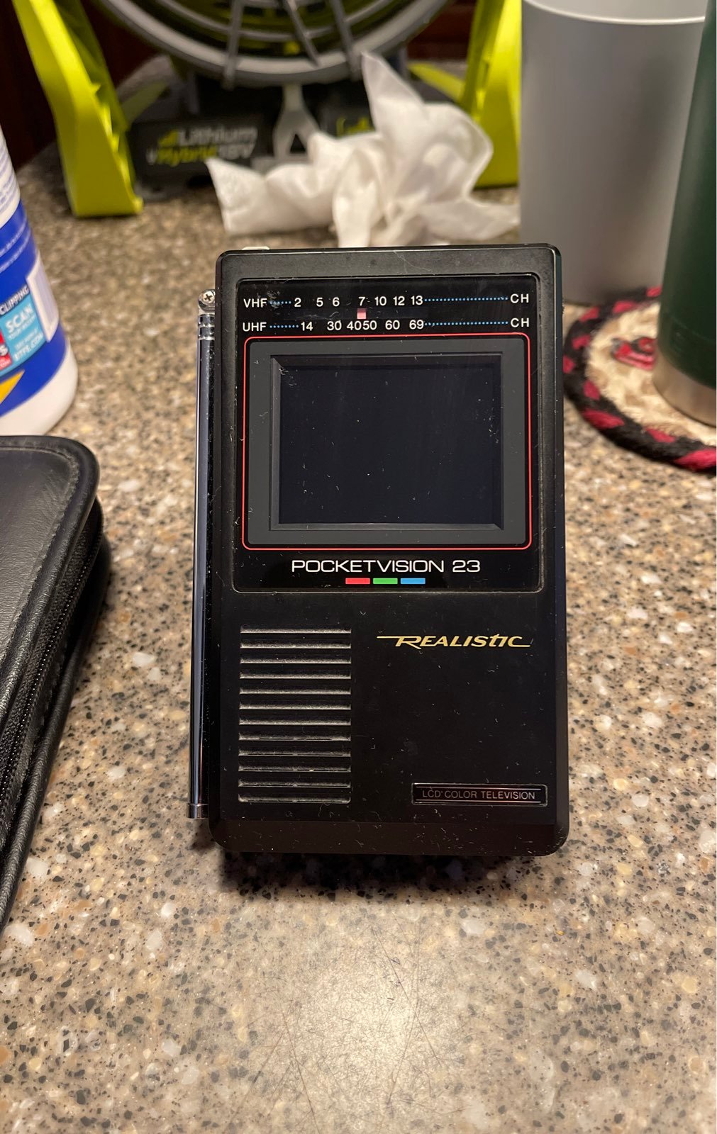 Pocketvision 23 color tv