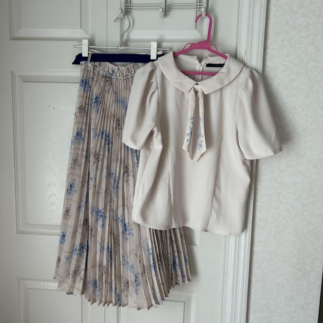 Parisian Blouse and Skirt Set