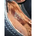 THOROGOOD Women's Black Steel Toe Slip On Chunky Heel Shoes 9M 504-6010 Leather