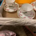 Fine Bavarian Porcelain Teacups & Saucers