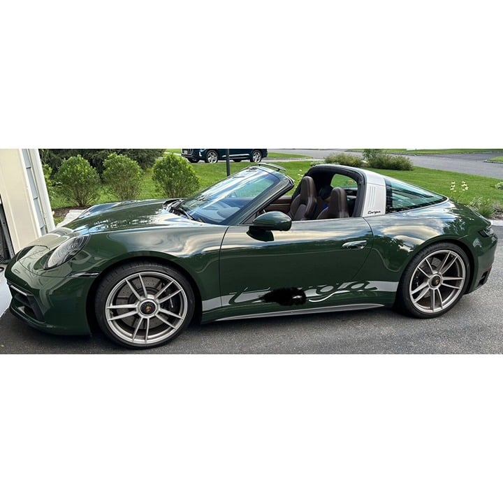 Custom Targa Side Decals Set For Porsche 911 2020-2023 TARGA GTS GT3 992