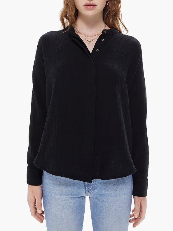 XiRENA Presley Shirt in Black(XS)