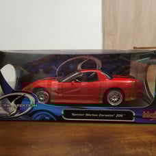 Maisto,Specter Werkes Corvette ZO6 - 1/18 Scale diecast, Chevy Corvette Z06, red