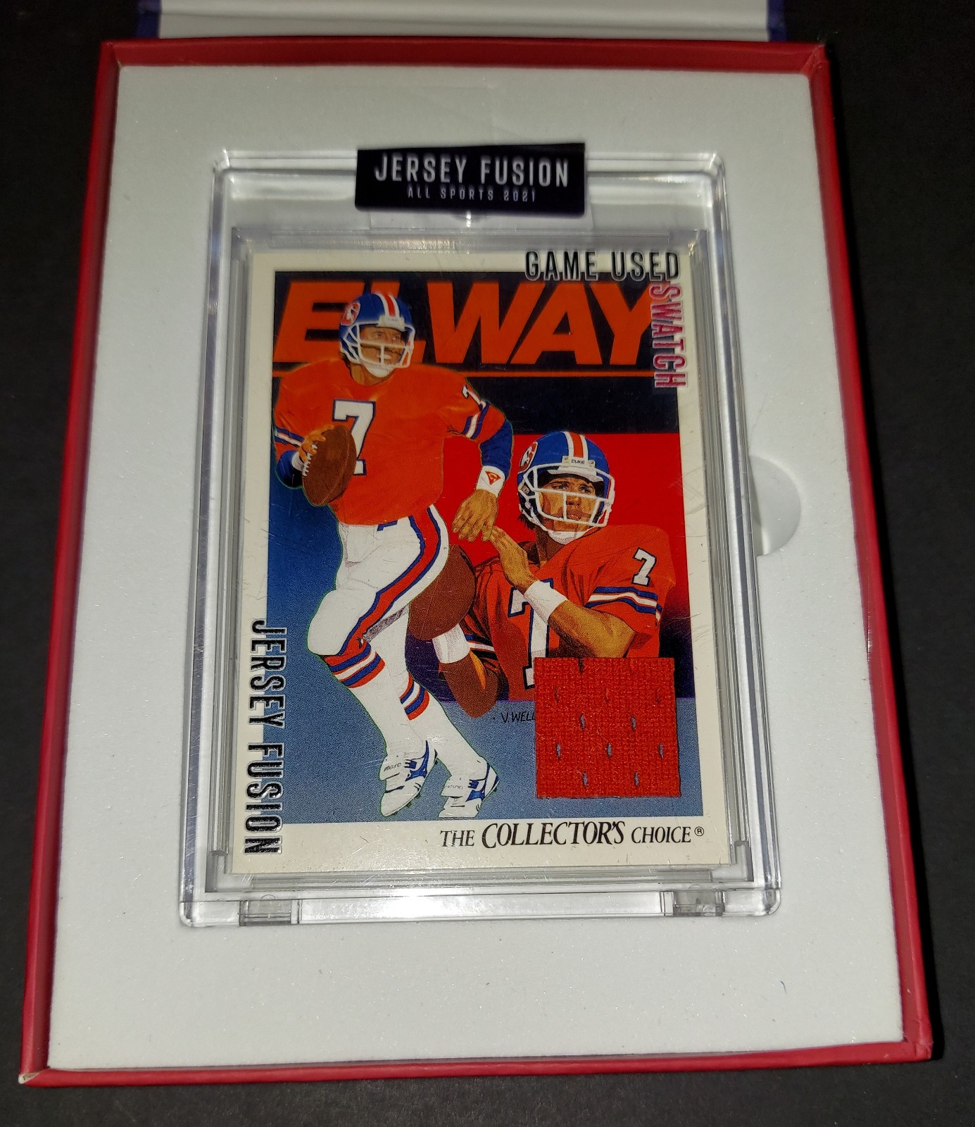 John Elway Jersey Fusion card
