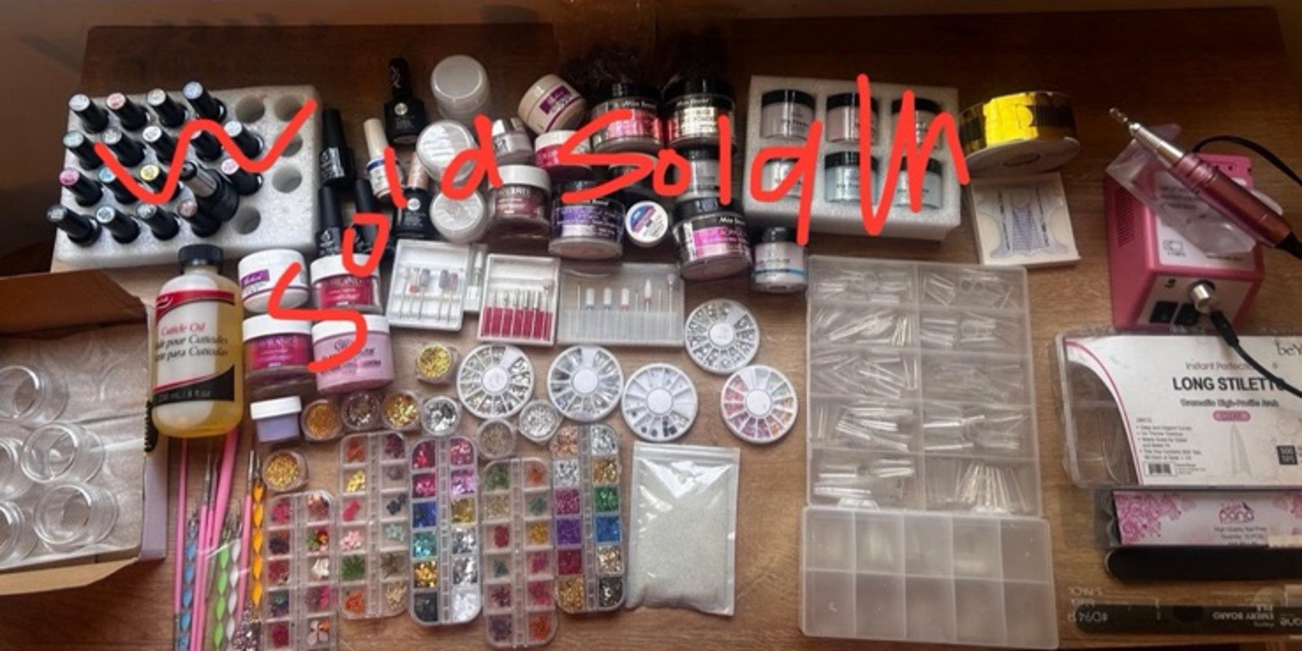 nail tech supplies/