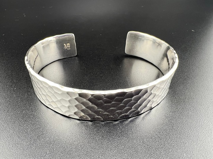 SILPADA STERLING SILVER 925 TWIST CUFF BANGLE BRACELET 6.6 B0014