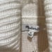 Madewell Eastbrook Turtleneck Cross-Back Sweater Merino Wool Cream White Size XS