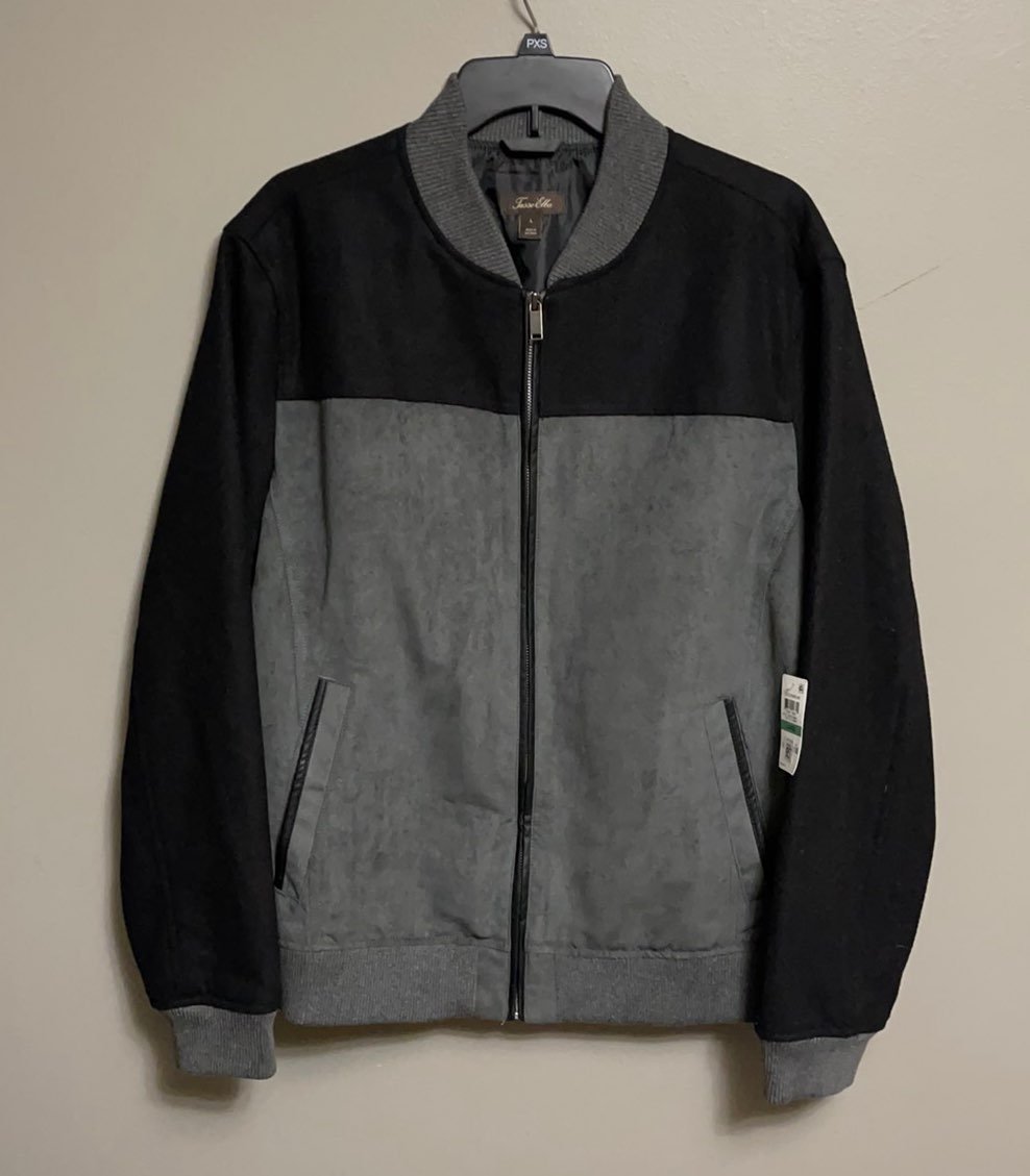 Men Bomber/Varsity jacket. New with tag.